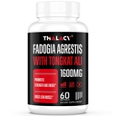 1600mg Fadogia Agrestis Tongkat Ali Supplement, Fadogia Agrestis Extract for menn med Ashwagandha - Maks styrke, 60 Softgels