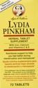 Lydia Pinkham Herbal kosttilskudd tabletter for menstruasjon og Menopause støtte, 72 greve