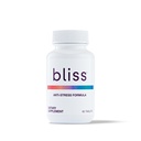 Bliss Herbal Stress Support - Adaptogene tabletter med Ashwagandha, Rhodiola & L-Theanine - fremmer ro, humørbalanse og mental klarhet - Vegan & glutenfri - 60 tabletter
