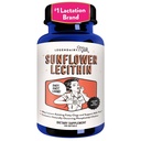 Legendairy Melk Solflower Lecithin 1200mg, Lactation Support, Sunflower Lecithin Supplement for tilstoppede melkedukter, laget i USA, 200 Softgels