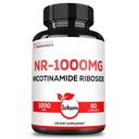 Satoomi NAD Nicotinamid Riboside - NR 1000mg Supplement - 60 greve i 30 dager
