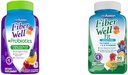 Vitafusion Fiber Well + Probiotika 60 Count and Fiber Well Fit 90 Count Gummy Vitamin Bundles