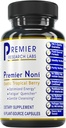 Premier Research Labs Premier Noni - Organic Noni Capsules, Noni Fruit Powder Piller, Noni Extract Supplement for Gut Helse, Energi & Immune Helse Støtte - 60 Vegetariske kapsler