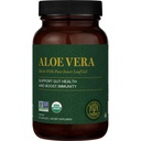 Global Healing Aloe Vera Bio-Active Organic Leaf Supplement - 200x Konsentratformel med høyeste konsentrasjon av Acemannan - Aloin-Free - Gut Helse & Immune Support - 60 Kapsler