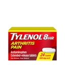 TYLENOL Arthritis Smerte Caplets Push & Turn Cap 24 ea (pakke med 3)