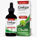 FiTO MEDIC'S Lab - Ginkgo biloba, for minne og konsentrasjon, ren -Ginkgo biloba ekstrakt -Ultra høy absorpsjon, alkoholfri.