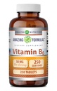 Amazing Formler Vitamin B6 Pyridoxin 50mg 250 Tabletter Supplement | Ikke GMO | Glutenfri