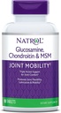 Natrol glukosamin, Chondroitin og MSM, felles mobilitet, tabletter, 90 greve (pakke på 12)