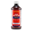 GeriCare flytende acetaminophen for voksne og barn, 16oz flaske Cherry Flavored Acetaminophen for hodepine, muskelsmerter, tannsmerter-feber Reduser & flytende smertefri, 160 mg per 5 ml