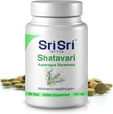 Sri Sri Tatva Shatavari Asparagus Racemosa Diett kosttilskudd – 60 tabletter 500 mg organisk Shatavari– reproduktiv helse Ayurvedic urt for Balancing Vata & Pitta