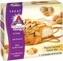 Atkins Peanut Caramel Cluster Bar, Dessert Favoritt, Høy i Fiber, 3g Net Carb, 1g Sukker
