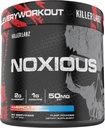 Noxious Extreme Nitric Oxid Booster Pump Pre-Workout pulver ® Endurance og muskelbygging ® 30 Serveringer (America Pop)