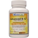 Wonder Laboratories Sublingual Vitamin B12 (1000 mg), B6 (5 mg), Folinsyre (400 mg) & Biotin (25mcg) - Formulert med Metylcobalamin vitamin B-12 (250 tabletter)