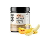 TERRA SOCIAL Sunn Gut Peach Banan ® 30-Servings med L-Glutamine, Zinc, Glukosamine, Slippery Elm Bark, Marshmallow Root og mer!