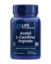 Livsforlengelse Acetyl-L-karnitin Arginat, Avansert hjerne og nerve helse, Cellular Energy Support, Glutenfri, Ikke-GMO, 90 Kapsler