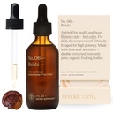 Reishi Mushroom ekstrakt - dobbel ekstrahert Fruitbody Mushroom Tinktur | Wellness Booster, forbedre søvn, balanse hormoner (60 serveringer)