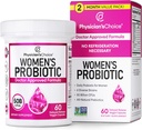 yhn Women's Probiotic 50 milliarder CFU kapsler, probiotiske Supplement for kvinner med 50 milliarder CFU Plus klinisk bevist ingredienser, 60 Ct.