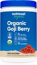 Nutricost Økologisk Goji Berry pulver (1lb) - USDA Certified Organic, Glutenfri, Ikke-GMO, Vegetarisk