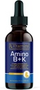 Rx Vitaminer Amino B+K - Cat Vitamin B & Kalium Supplement for katter - med Aminosyrer Taurin & Lysin - Hjelpemidler i Cat Njur Support & Immune Støtte for katter - Liver & Bacon 4oz