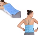 REVIX Full rygg ispakke for skadeskader Reusable og Gel Ice Pack for nedre ryggskader