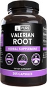 PURE ORIGINAL INGREDIENTS Valerian Root (365 kapsler) Ingen magnesium eller Rice Fillers, alltid ren, Lab verifisert