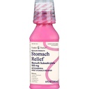 Foster og thrive mage relief flytende for hemmighet, Heartburn, Indiesjon, Upset Mage, og diarrea - Rask lindring for 5 symptomer, Antidiarreal, Bismuth Subsalicylate 525 mg, Original, 8 Oz