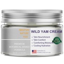 Organic Wild Yam Cream for kvinner - Soothing hudkomfort, naturlige ingredienser, 120g