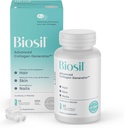Biosil Collage Booster Supplement - 60 Vegan Kapsler - Patentert ch-OSA aktivator for hud, hår, negler og ledd - Støtter naturlig produksjon - 30-dagers levering
