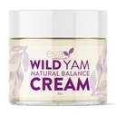 Wild Yam Cream For Hormon Balance - Wild Yam Root Moisturizer Med Chaste Tre Berries & Rød Clover - Shea Butter Moisturizer For Hormonal Balancing - Beriket Wild Yam Root Cream For kvinner (2 oz)