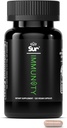 Sur Immunmunity Immune Support Supplement med vitamin C, Acerola Cherry, gurkemeie og grønn te ekstrakt - Optimal Defense Wellness Regimen, Antioksidant blanding & Vegan Polyphenol Supplement (120 kapsler)