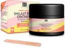 Shilajit Resin w/Fulvic Acid & Trace Minerals, 100% ren Shilajit med 85+ Humic Acid Supplement Gel, Øk metabolisme, energi og immunsystem - 100 serveringer / 60g per servering 1.67oz