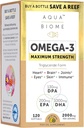 Enzymedica Maksimal styrke høy styrke fisk olje, EPA DHA Omega 3 Supplement | Burpless, 120 Softgels
