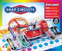 Snap Circuits Jr. SC-100 Electronics Exploration Kit, Over 100 prosjekter, Full farge Project Manual, 28 deler, STEM Educational Leketøy for barn 8 +