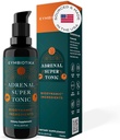 CYMBIOTIKA Adrenal Super Tonic Flytende Supplement med Ashwagandha, Sink, Lavendel, Hellig Basil, for immunstøtte og avslapping, Glutenfri, Vegan, Keto, Berry, 2 fl oz