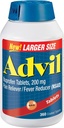 360 Advil belagte tabletter 200 Mg smertefri