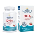 Nordic Naturals DHA Xtra, Strawberry - 60 Soft Gels - 1660 mg Omega-3 - høyintensitet DHA Formula for Brain & Nervesystem Support - Ikke-GMO - 30 Serveringer