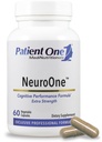 Pasienten én nevroOne | Supplement til støtteminne, kognisjon, humør og fokus * | med Citicolin, Acetyl-L-karnitin, Gingko og mer | 60 kapsler