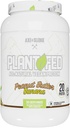 Axe & Sledge Plante Fed Vegan Protein Powder ® 20g Alt Naturlig Protein, Naturlig Flavored, Søt og Farget ® Lavkarbohydrat, Null Sukker, Makro-vennlig ® Keto ® 30 Services, Peanut Smør Banan
