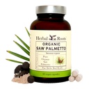 Herbal Roots Organic Sag Palmetto Kapsler | 1000 mg per servering | 60 Organic Vegansk Kapsler