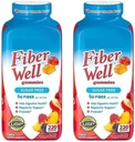 Vita Fiber Well Gummies, Sukkerfri, fersken, bringebær og svartBerry Flavors, 220 greve