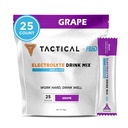 Fluid taktisk - Null sukker, Keto Electrolyte pulver, Hydration Packets, laget i USA (Grape, 25 Count)