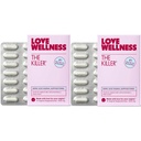 Kjærlighet velvære Killer | Boric Acid Vaginal Suppositories | Balanser pH og støtter Odor Control, en sunn vaginal balanse og miljø | Fast-Acting & Fragrance-Free | Gentle & Effektiv | 28 Ct