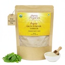 Giloy Powder 8 oz - Premium USDA Organic Guduchi pulver (Tinospora Cordifolia), Ayurvedic urt for immunitet og velvære, Herbal Te & Oppskrifter, Ikke-GMO, Kosher, Vegan, Forseglbar Pouch