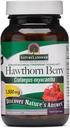 Naturens svar Hawthorn Berry | Hjelper Ta vare på et sunnt kardiovaskulært system | Glutenfri, Ikke-GMO & Kosher Certified | Veggie Kapsler 90ct