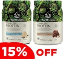 PlantFusion Komplett Plante Basert Pea Protein pulver Bundle, Ikke-GMO, Vegan, Dairy Free, Glutenfri, Soya Gratis, Allergy Gratis w / Digestive Enzymer, Diett Supplement, Vanilla Bean og Sjokolade 1 pund