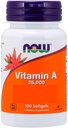 Vitamin A fra Fish Liver Oil, 25000 IU, 250 Sgels by Now Foods (Pack of 4)