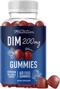 DIM Gummies ® 200mg Hormon Balance Gummies for PMS, Menopause, Hormonal Acne & mer | Estrogen Balance & Detox for kvinner og menn | med 50mg Beet Root for Antioksidant Støtte | Glutenfri | 60ct.