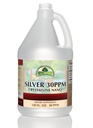 Organa Crystalline Nano Colloidal Silver - Ultra ren sølvvæske for immunstøtte - Ultimate Bio Active Supplement Solution - Plata Coloidal - 1 Gallon (128 Ounces) - 30 PPM