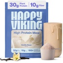 Happy Viking Vanilla Plant Protein Powder, laget av Venus Williams, 20G Protein, Lavkarbohydrat, Keto, Vegansk, Glutenfri, Ikke-GMO, Superfoods, Fullstendig måltidserstatning, 1 Canister (24 oz.)