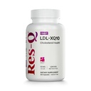 Res-Q LDL-XQ10 (tidligere LDL-X) Rød Yeast Rice og CoQ10 Supplement,120 Kapsler